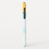 レトロスキーデザインと雪景色 Case-Mate iPhoneケース (裏面/左)