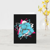 レトロスキーヴィンテージ80s 90sスキー服_1 カード (黄色い花)