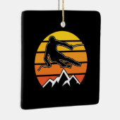 レトロスキー セラミックオーナメント (右)