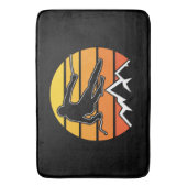 レトロスキー バスマット (正面縦)