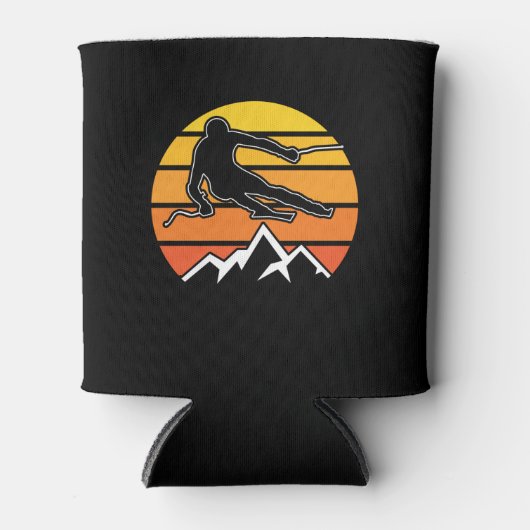 レトロスキー 缶クーラー (正面)