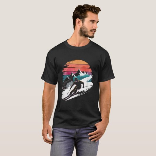 レトロスキー Tシャツ (正面フル)