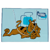 レトロスクウェアスクービードゥー横 ラージペーパーバッグ (裏面)