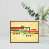 レトロスクエアーズ ポストカード (スタンド正面)