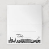 レトロスクリプトテーブルラスベガススカイライン プレイスカード (外部開封)