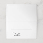 レトロスクリプトテーブル プレイスカード (外部開封)