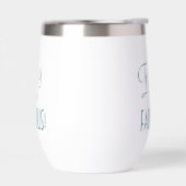 レトロスクリプトブルーグリーンフィフティ&ファブラス誕生日 (左面)