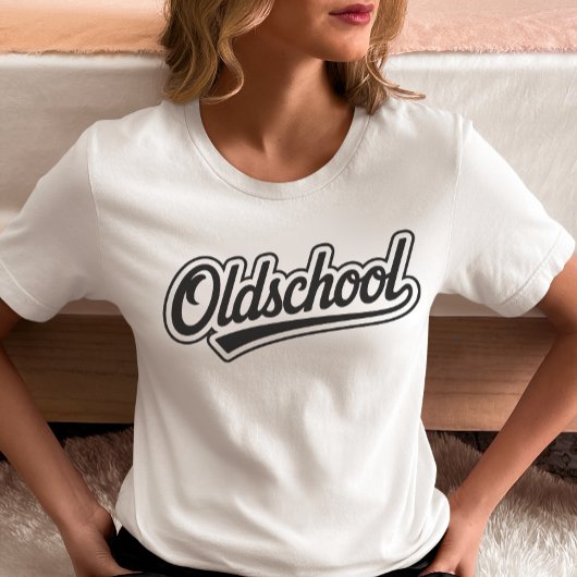 レトロスクリプト Tシャツ