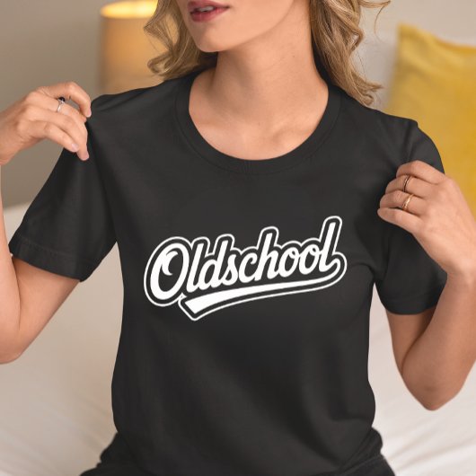 レトロスクリプト Tシャツ