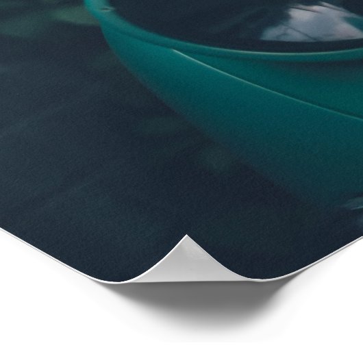 レトロスクーター ポスター (角)