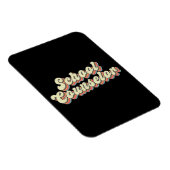 レトロスクールカウンセラー相談先生 マグネット (右側)