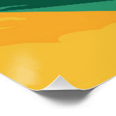 レトロスケッチオールドカー ポスター (コーナー)