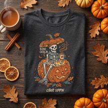 レトロスケルトンのハロウィンアップルサイダー