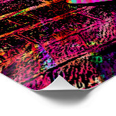 レトロスケーター – スケートボーダー – ヴィンテージスケートボード ポスター (コーナー)