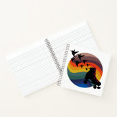 レトロスケートフリー ノートブック (内部)