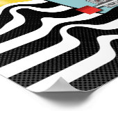 レトロスケートボード ポスター (角)