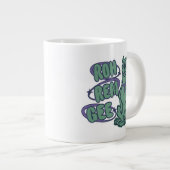 レトロスコビー「OMG」 ジャンボコーヒーマグカップ (正面右)