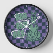 レトロスコビー「OMG」 壁時計 (正面)