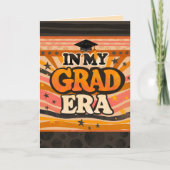 レトロスタイリッシュおもしろいインマイグラードエラ引用文 カード (正面)