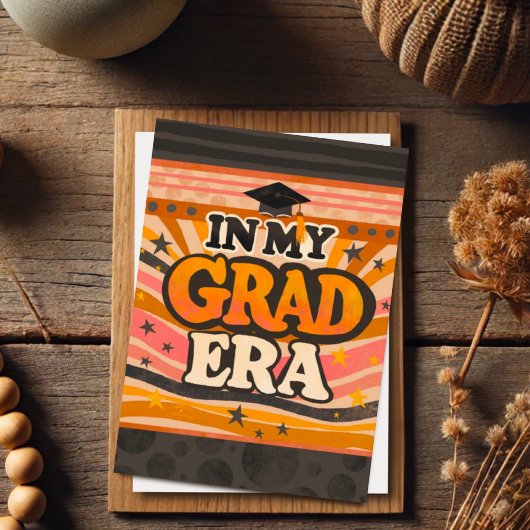 レトロスタイリッシュおもしろいインマイグラードエラ引用文 カード