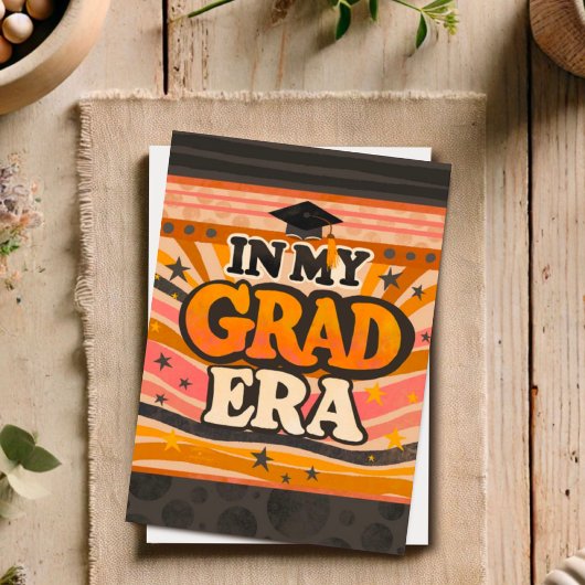 レトロスタイリッシュおもしろいインマイグラードエラ引用文 カード