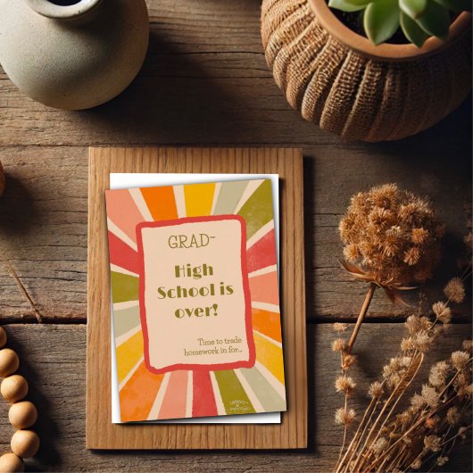 レトロスタイリッシュおもしろい大学院宿題引用文カード カード