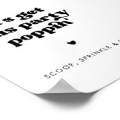 レトロスタイリッシュなパーティーポップピンを手に入れよう ポスター (角)