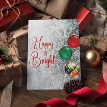 レトロスタイリッシュカラフルオーナメントクリスマスツリー