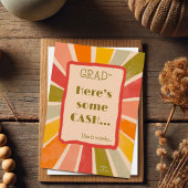 レトロスタイリッシュグラッおもしろいドキャッシュ引用文カード カード