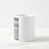 レトロスタイリッシュビーチウェア印象的な夏ファッション コーヒーマグカップ (中央)