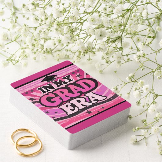 レトロスタイリッシュピンクおもしろいインマイグラードエラ引用文 トランプ (インサイチュ (ウェディング))