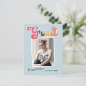 レトロスタイリッシュヴィンテージ1写真グラフ発表 ポストカード (スタンド正面)