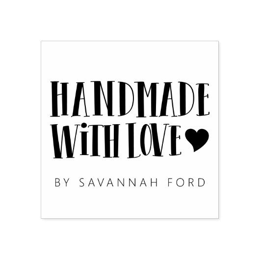 レトロスタイリッシュ手作り愛 ラバースタンプ (インプリント)
