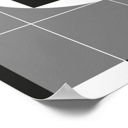 レトロスタイルでのtv無信号のイラストレーション。 ポスター (角)