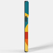 レトロスタイルのオートバイライダー風光明媚な夕日 Case-Mate iPhoneケース (裏面 / 右)