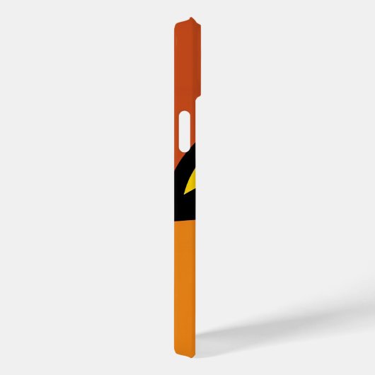 レトロスタイルのオートバイライダー風光明媚な夕日 Case-Mate iPhoneケース (裏面 / 右)