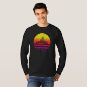 レトロスタイルのゴーカート ビンテージ Tシャツ (正面フル)