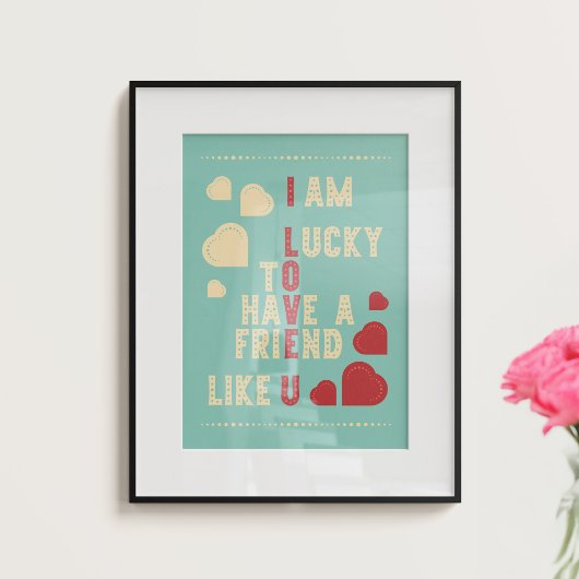 レトロスタイルのタイポグラフィとハート形状。 ポスター