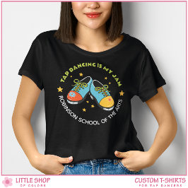 レトロスタイルのタップダンスは私のジャムカスタマイズ可能 トライブレンドＴシャツ
