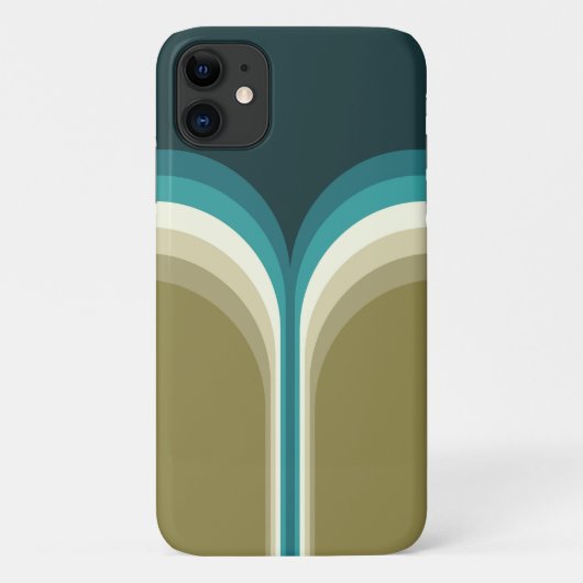 レトロスタイルの二重アーチ装飾 Case-Mate iPhoneケース (裏面)