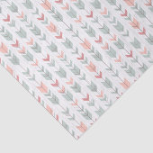 レトロスタイルの幾何学的パターン 薄葉紙 (詳細)