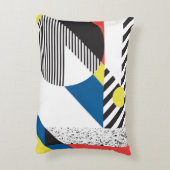 レトロスタイルの背景 アクセントクッション (裏面(縦))