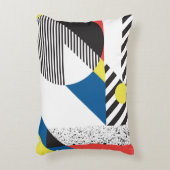 レトロスタイルの背景 アクセントクッション (正面(垂直))