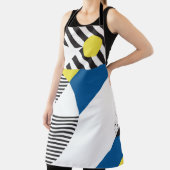 レトロスタイルの背景 エプロン (インサイチュ)