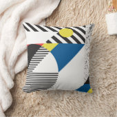 レトロスタイルの背景 クッション (ブランケット)