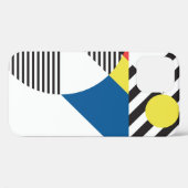 レトロスタイルの背景 Case-Mate iPhoneケース (裏面 (横))