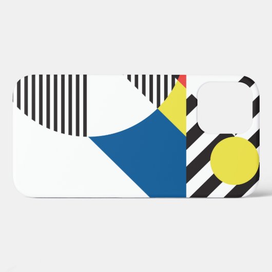 レトロスタイルの背景 Case-Mate iPhoneケース (裏面 (横))