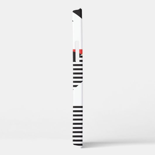 レトロスタイルの背景 Case-Mate iPhoneケース (裏面 / 右)