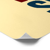 レトロスタイルアポップ・アートのートバスケットボールサやる気を起こさせるッカー ポスター (角)