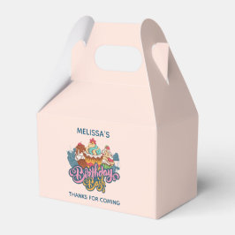 レトロスタイルカップケーズスイートデザート誕生日Bash フェイバーボックス